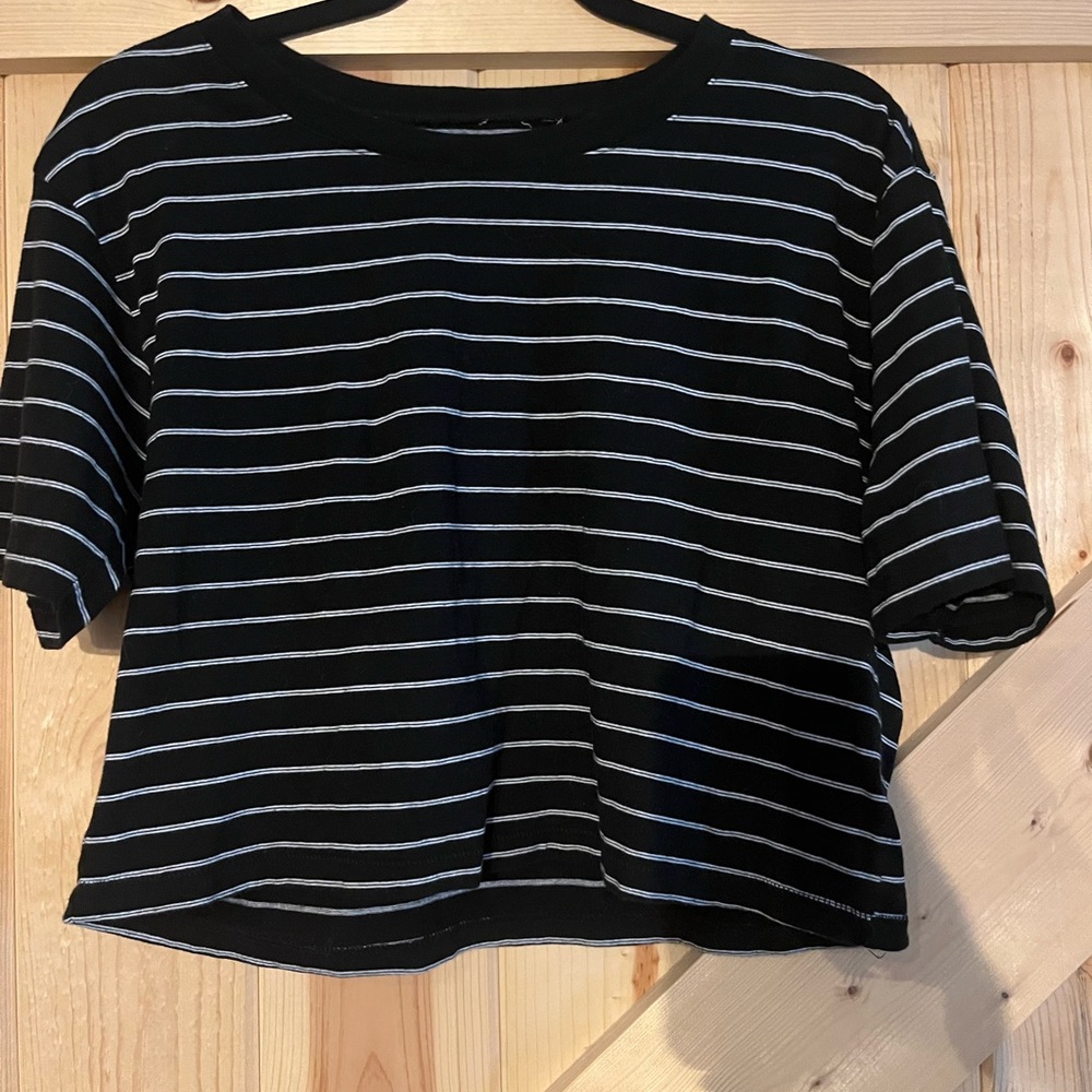 Worn Aeropostale half shirt. Size small